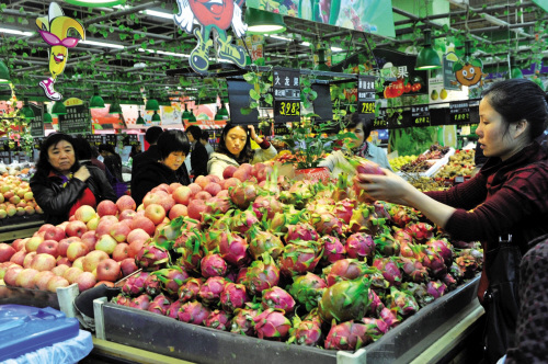 嘉兴:初冬水果俏