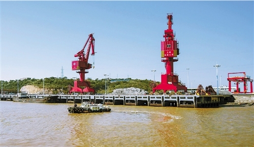 台州:温岭龙门港多用码头建成