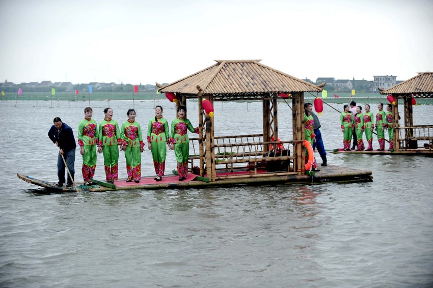 嘉兴秀洲油车港镇首届江南菱文化活动精彩上演