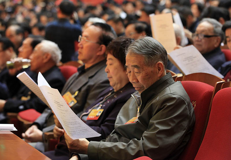 宁波市政协十五届一次会议开幕(组图)