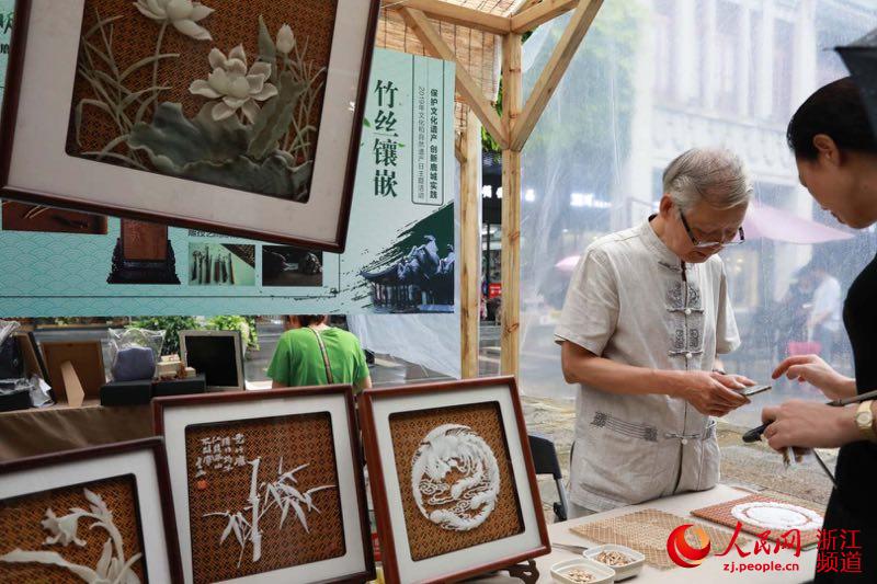 温州鹿城历史文化街区呈现端午文化大餐