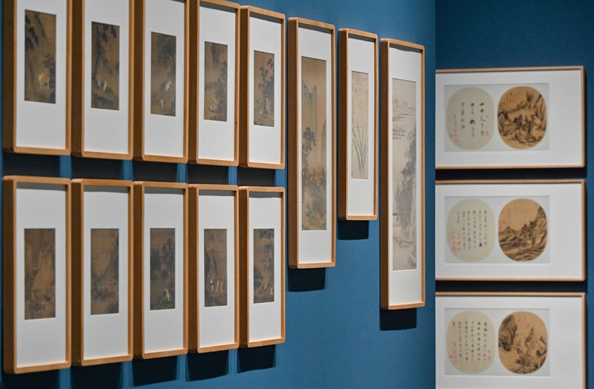 “中国历代绘画大系”至今共收录海内外260余家文博机构的中国绘画藏品12479件（套）。嘉兴市委宣传部供图