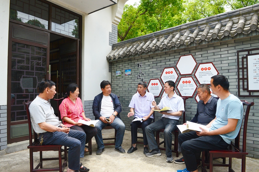 在外漕村，百姓事百姓说了算。宁波市江北区甬江街道供图