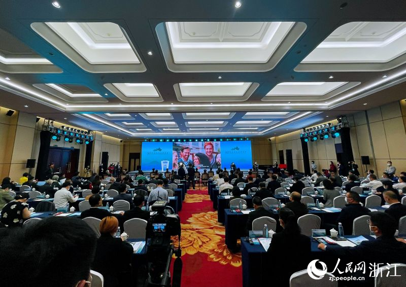 2022和合文化全球论坛现场。人民网 陈陆洵摄