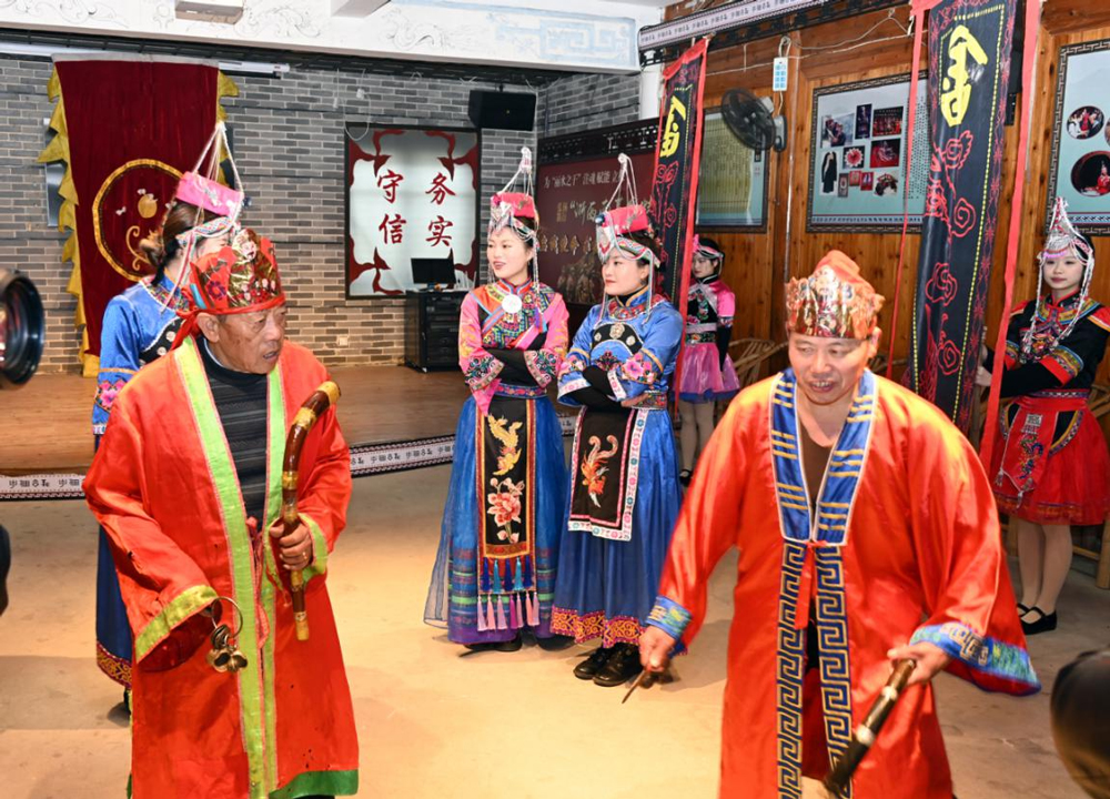 畲族传统文化表演。云和县委宣传部供图
