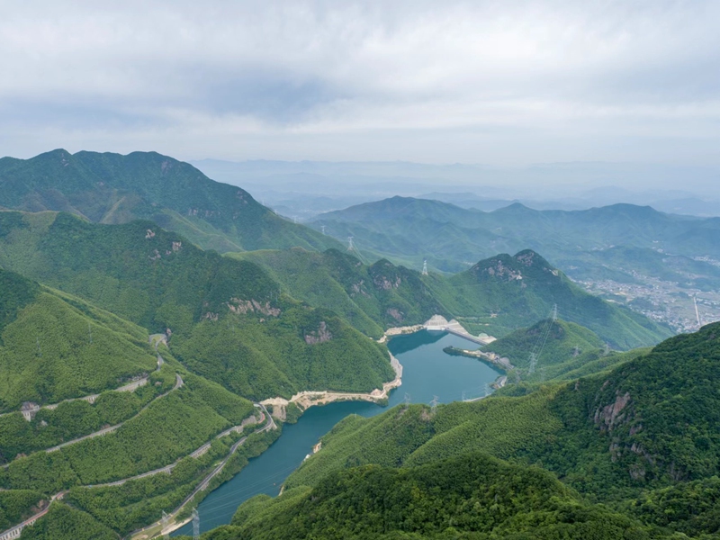 浙江长龙山抽水蓄能有限公司。受访者供图