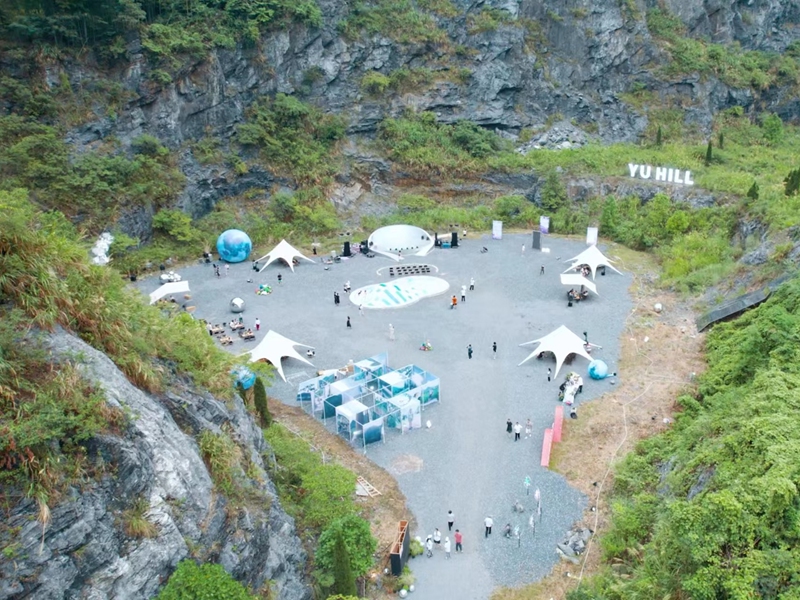 余村文旅项目。受访者供图