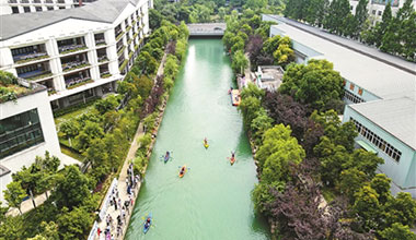 杭州推出首批10条城市水上运动河道