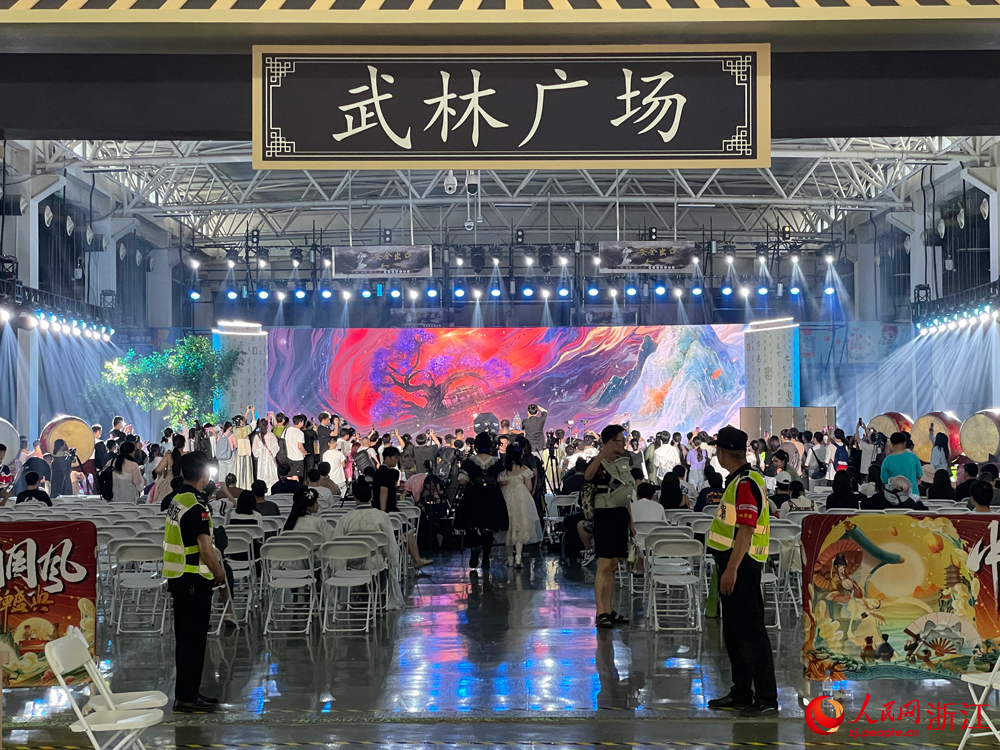 第十九届中国国际动漫节现场。人民网 秦铭泽摄