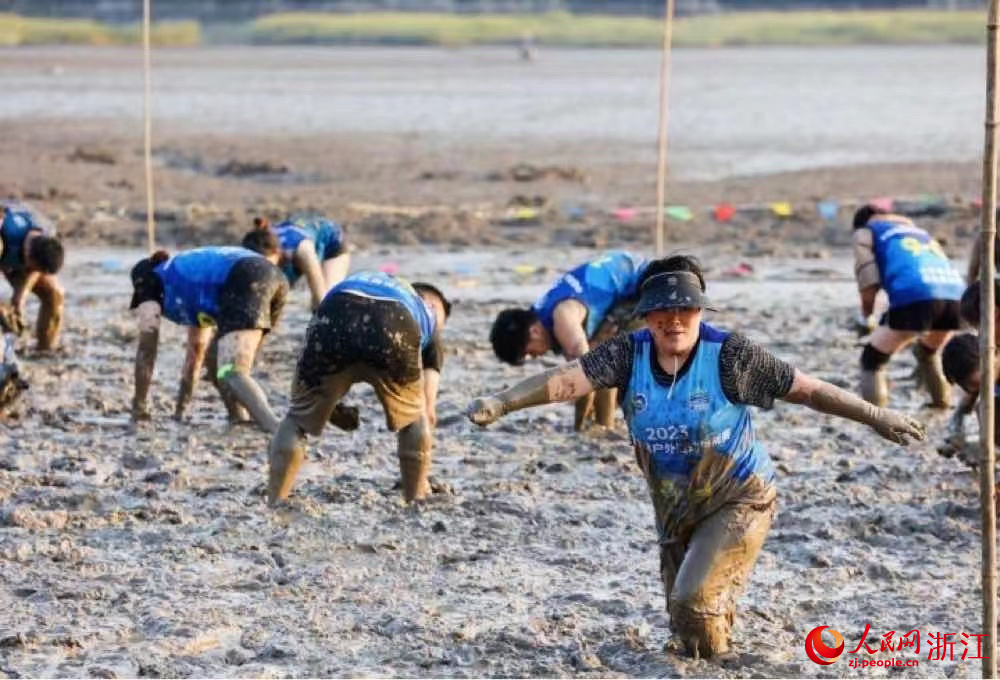 比赛现场。人民网 秦铭泽摄
