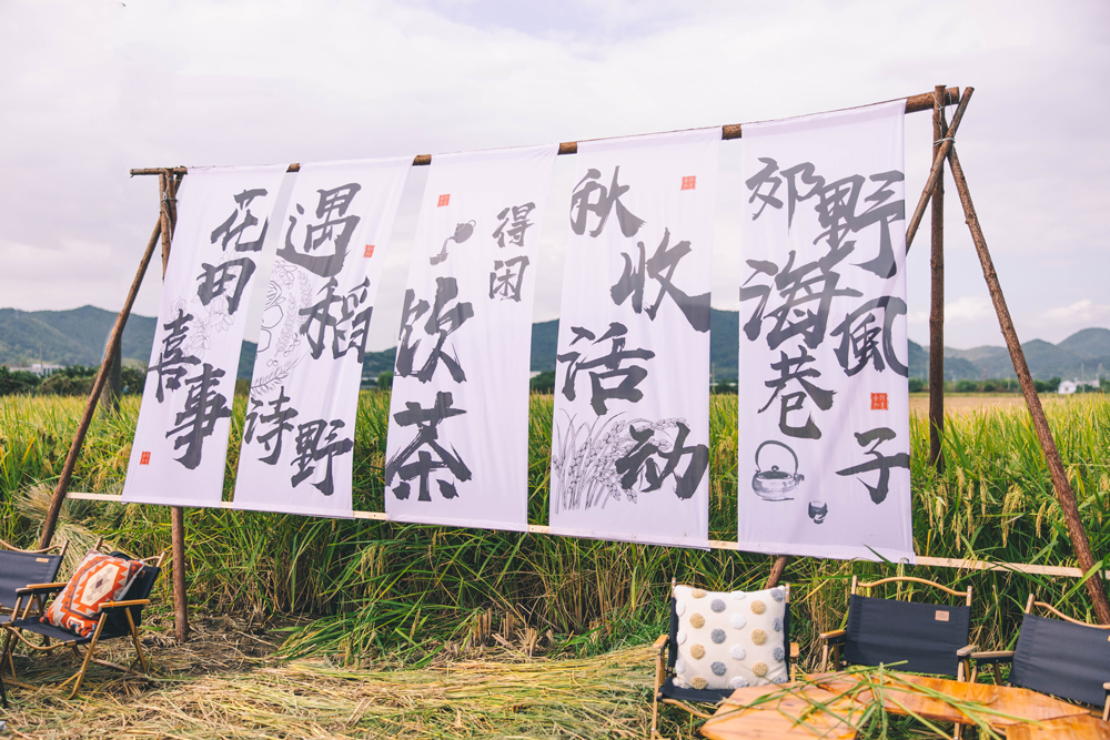 “花田喜事·遇稻诗野”稻香文化节启动。象山县委宣传部供图