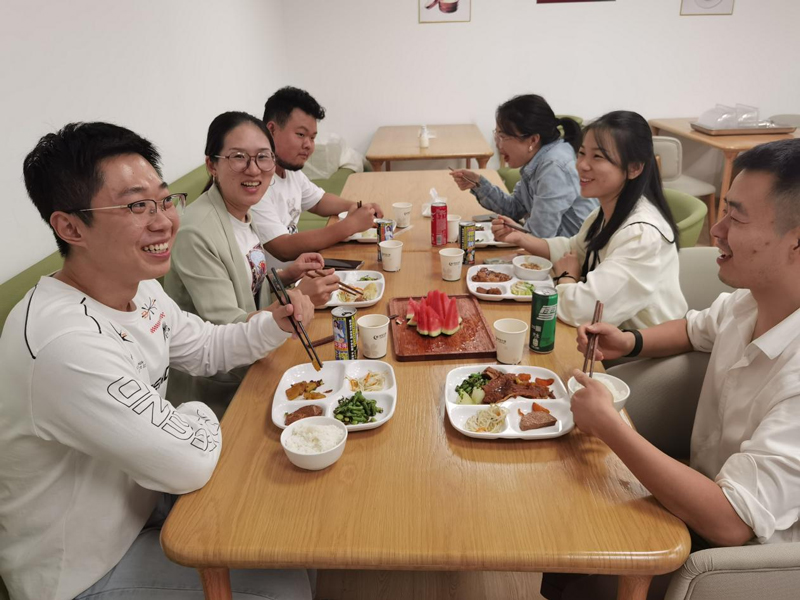 楊柳郡社區鄰裡食堂。薛曉萍攝