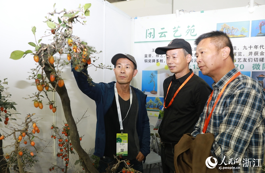 第16屆中國義烏國際森林產品博覽會開幕。人民網記者 張帆攝