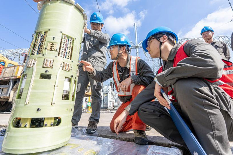 作業現場。國網湖州供電公司供圖