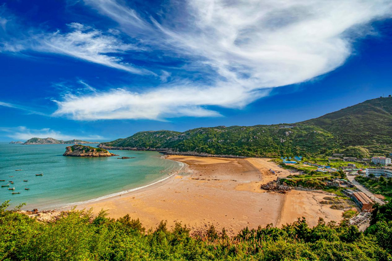 南麂島，海洋風光秀麗。溫州市農業農村局供圖