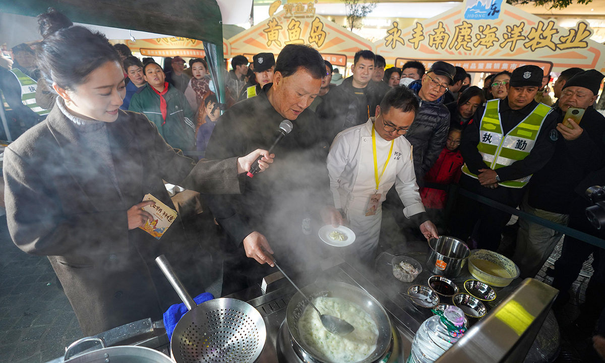 温州大黄鱼“游”进杭城