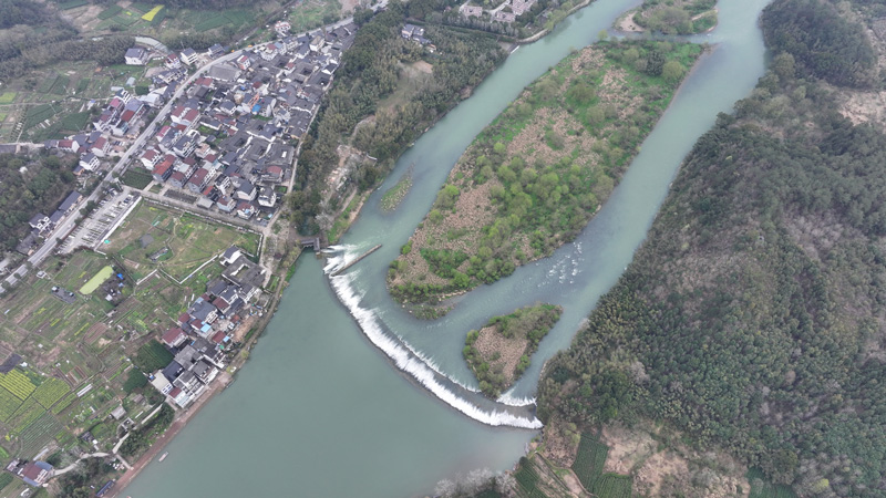 蓮都通濟堰。季通輝攝