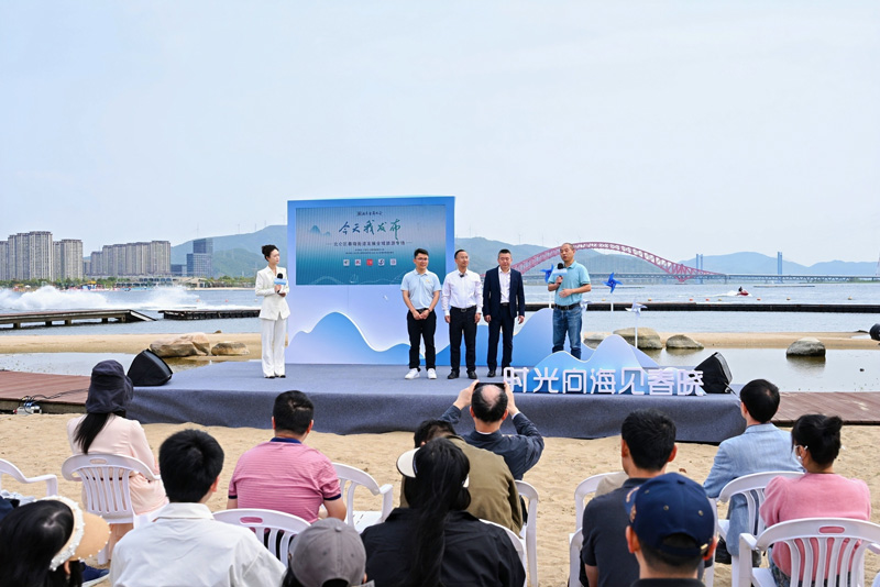 发布会现场。北仑区委宣传部供图