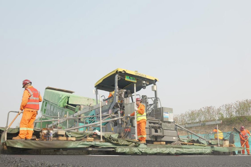 项目建设不停歇。浙高建公司供图