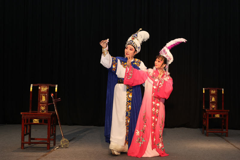 演出現場。甬江街道供圖