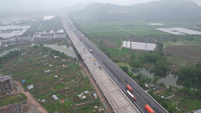项目建设现场。浙交建设供图