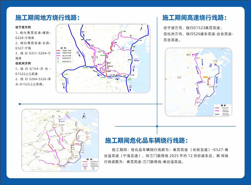 绕行示意图。浙交建设供图
