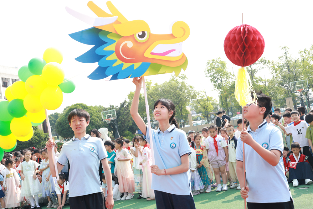 活動現場。九龍湖鎮供圖