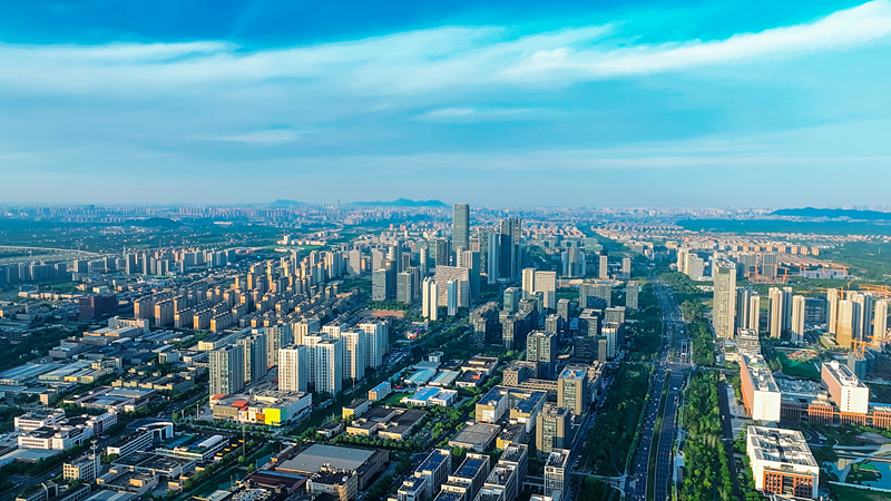 余杭区城市风光。余杭区委宣传部供图