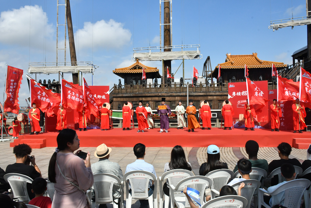 祈風儀式現場。羅夢圓攝