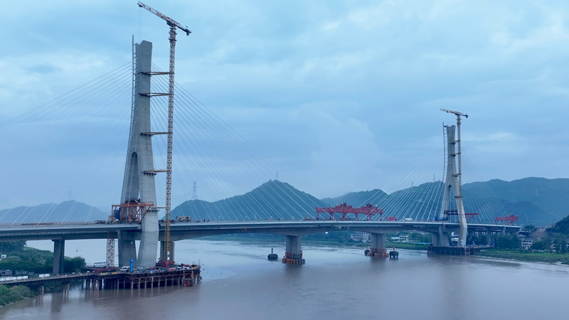 项目建设现场。浙交建设供图