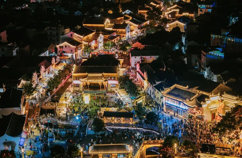 佛堂老街。義烏市融媒體中心供圖