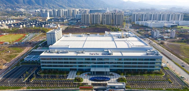浙江富乐德传感技术有限公司。丽水经开区供图