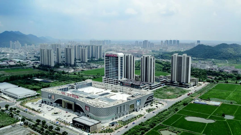 杜橋眼鏡城。臨海市委宣傳部供圖