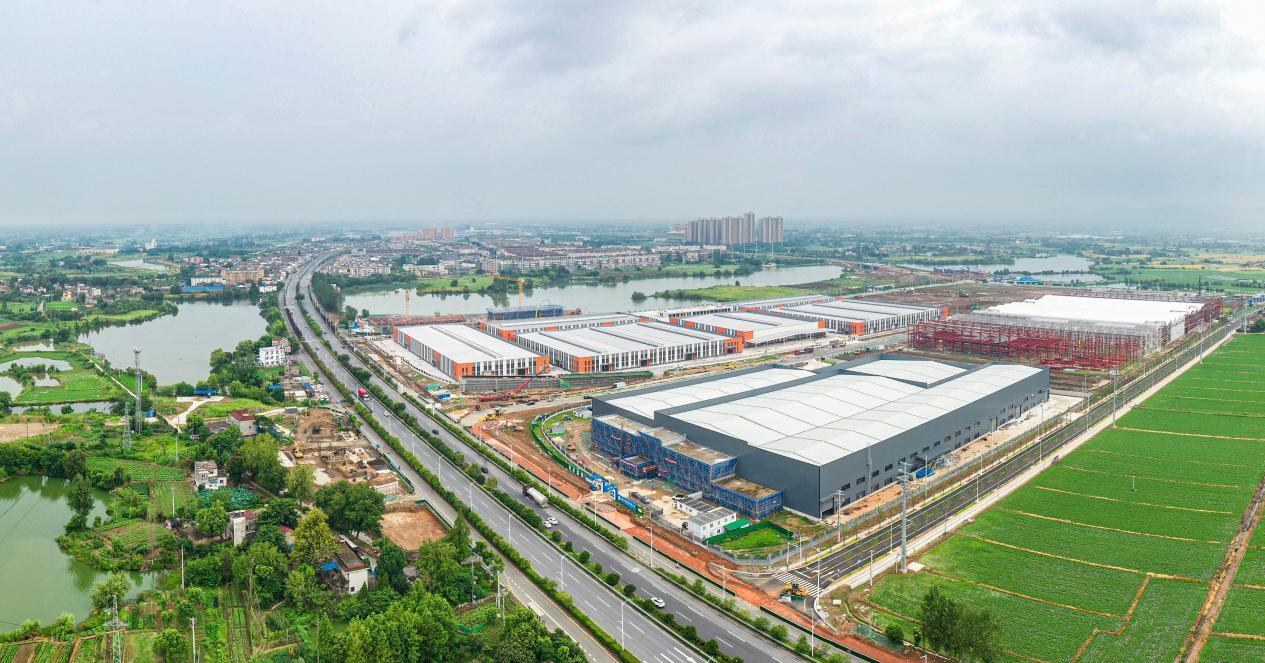 龍潭汽車零部件產業園緊挨著G205國道。人民網記者 張俊攝