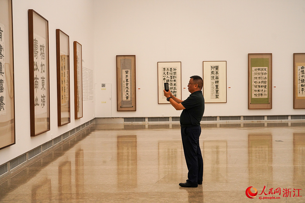 展覽現場。人民網 章勇濤攝