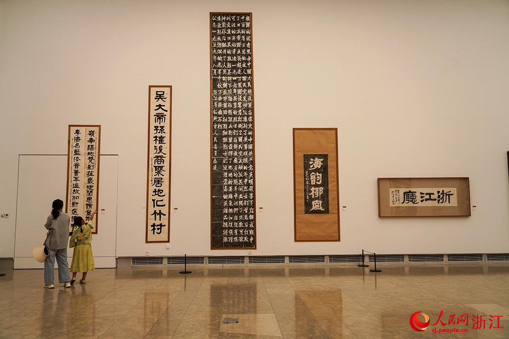 展覽現場。人民網 章勇濤攝