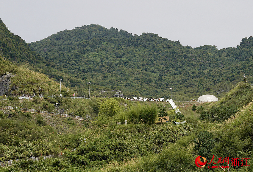 路里坑村。人民网记者 郭扬摄