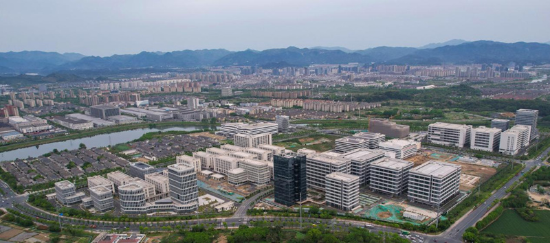 浙北生命健康产业园。安吉经济开发区供图