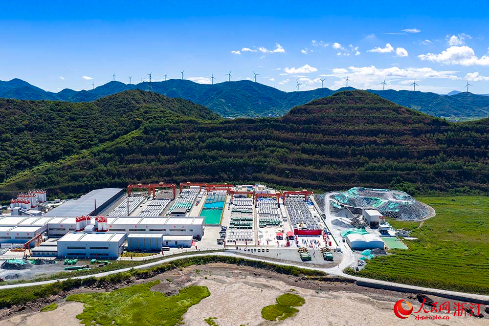 開工儀式現場。人民網 章勇濤攝