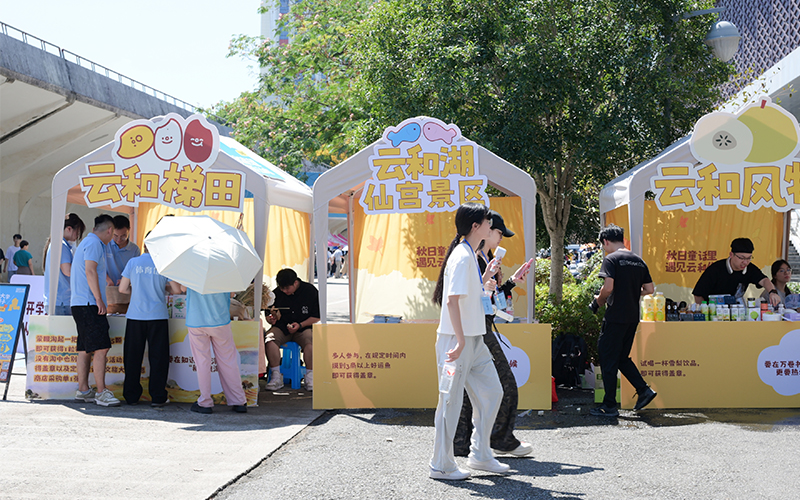 麗水雲和文旅開學季主題營銷活動舉行。藍永發攝