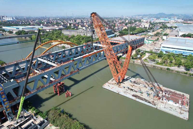 重点交通项目加快推进。余杭区交通运输局供图