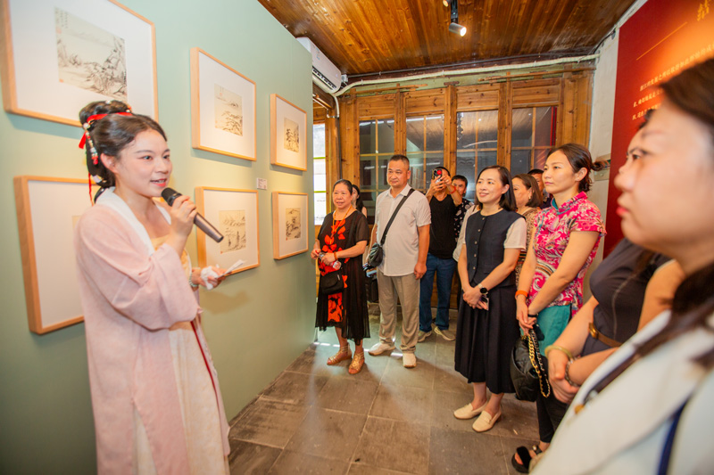 展覽現場。鹿城區委宣傳部供圖