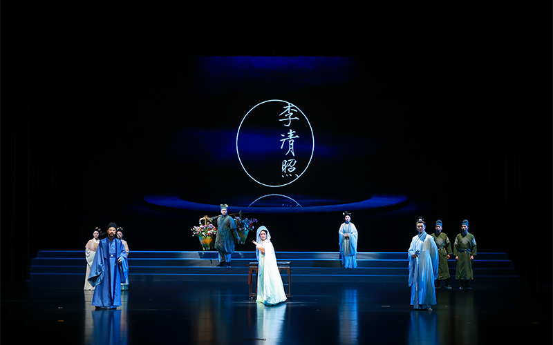 民族歌劇《李清照》演出現場。主辦方供圖