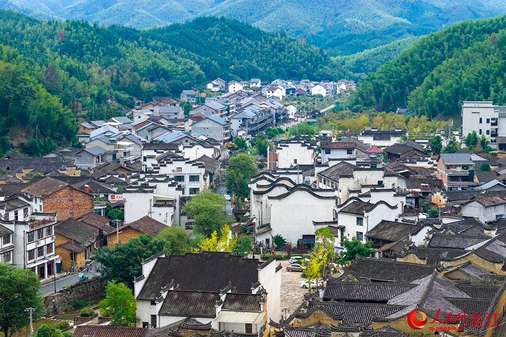 浙江省龙泉市源底村。人民网 章勇涛摄