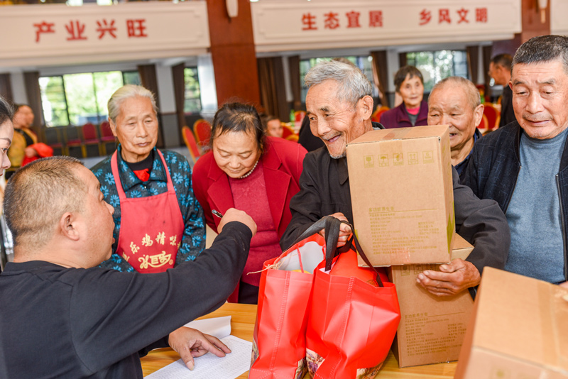 活动现场。东坑口村供图