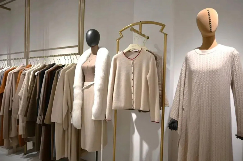 洪合企业生产的毛衫。秀洲区委宣传部供图