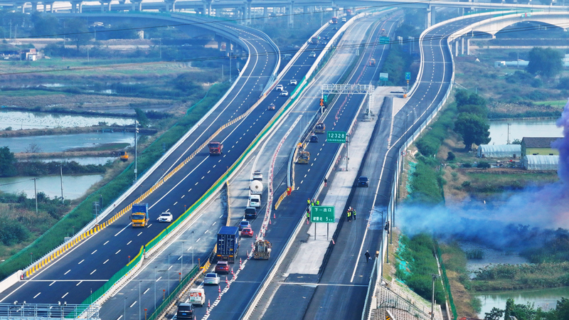 施工現場。浙交建設供圖