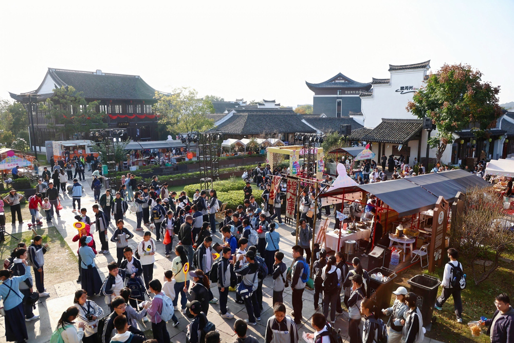 活动现场。江北区委宣传部供图