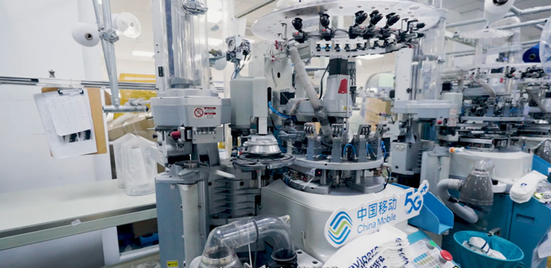 紹興移動賦能傳統襪業數字化轉型。浙江移動供圖