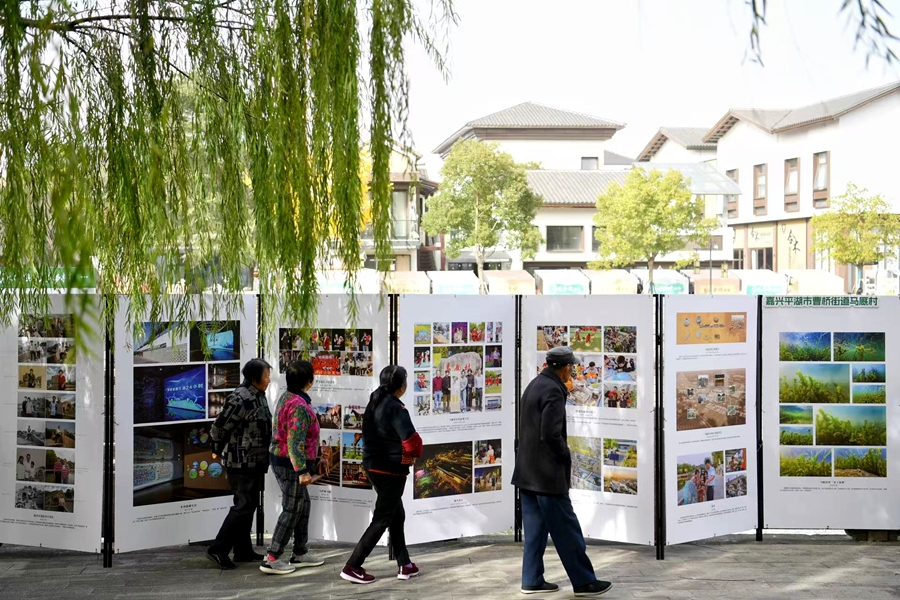 群眾看展。陸偉攝
